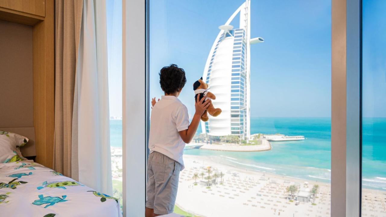 Jumeirah Beach Hotel Dubai Buitenkant foto Burj Al Arab