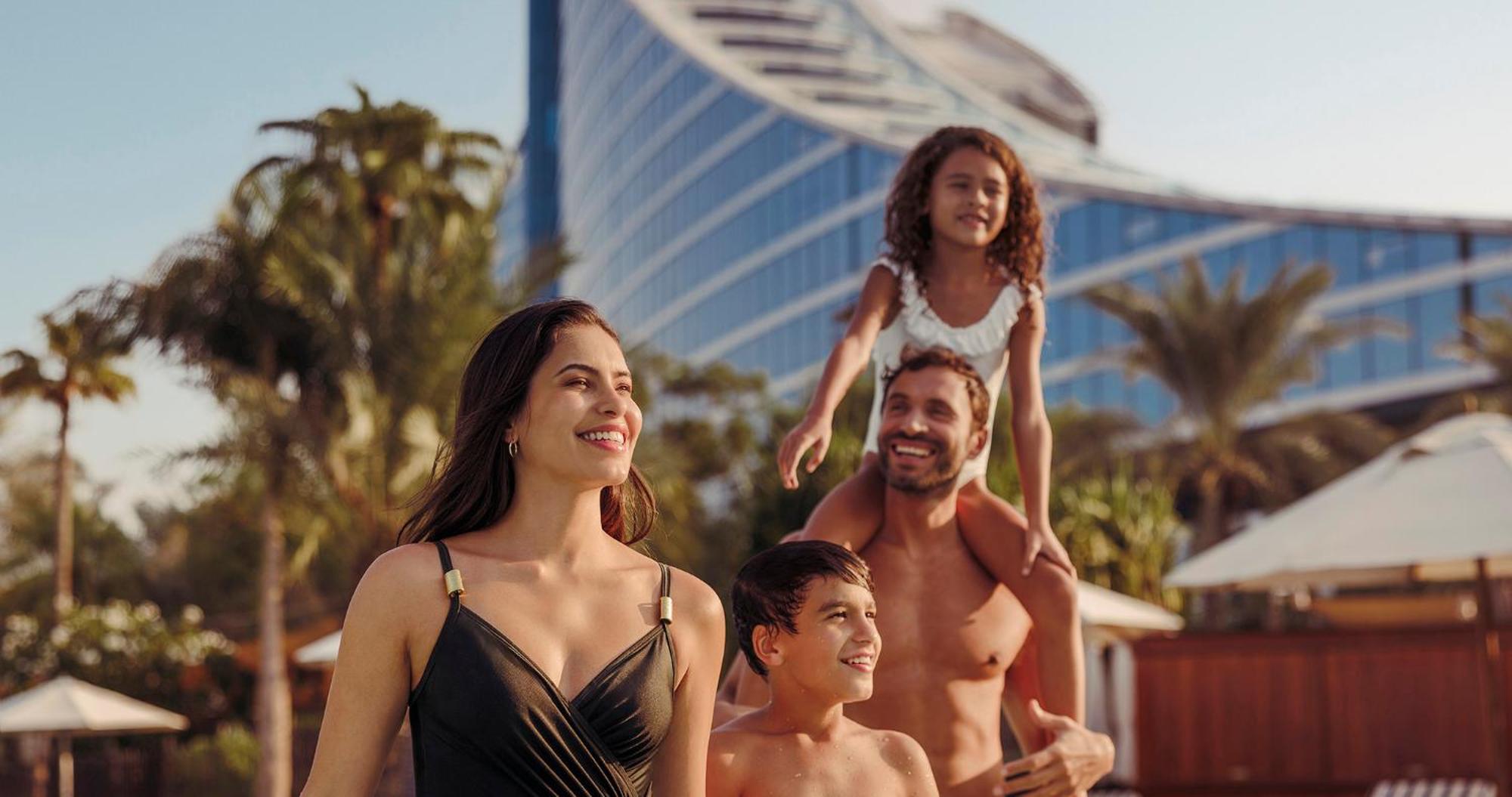 Jumeirah Beach Hotel Dubai Buitenkant foto